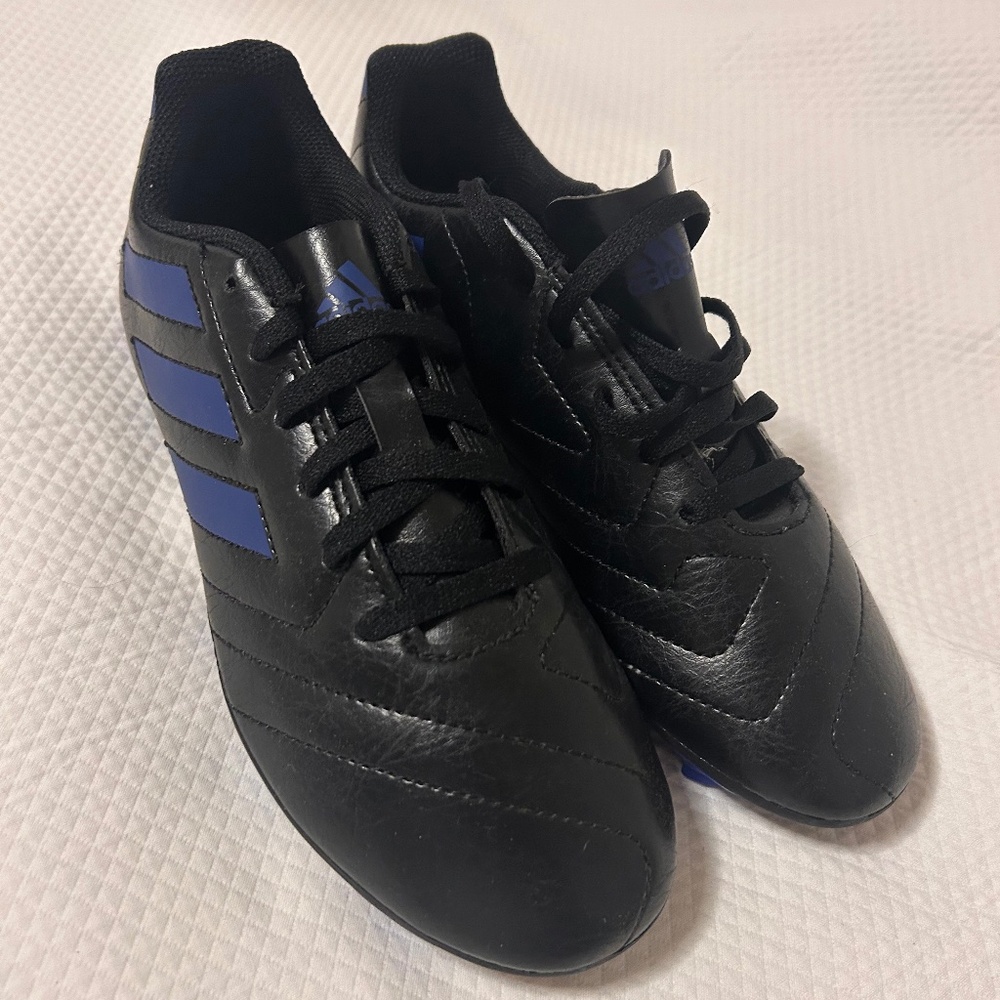 adidas Kids Black and Blue Sneakers